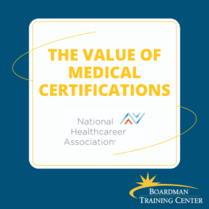 the value of medical certifications