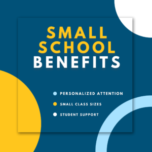 Small School Benefits graphic