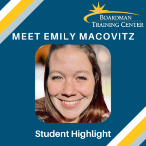 Emily Macovitz - Student Highlight